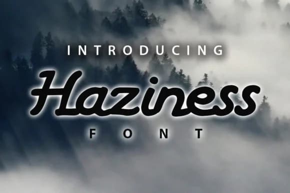 Haziness Font by vladimirnikolic — Script Handwritten Font