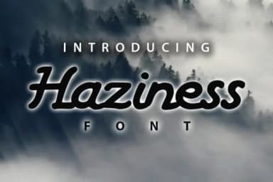 Haziness Font by vladimirnikolic — Script Handwritten Font — thumbnail 1
