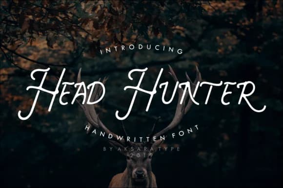 Head Hunter Font by pandastock — Script Handwritten Font