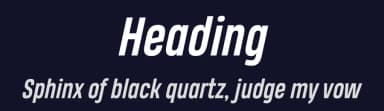 Heading by Zetafonts — Sans Serif Font — thumbnail 2