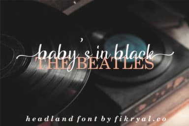 Headland Font by Fikryal Studio — Script Handwritten Font — thumbnail 4