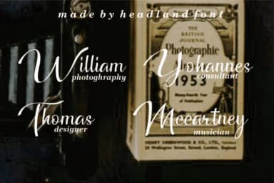 Headland Font by Fikryal Studio — Script Handwritten Font — thumbnail 6