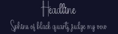 Headline by Scratchones — Script Handwritten Font — thumbnail 2