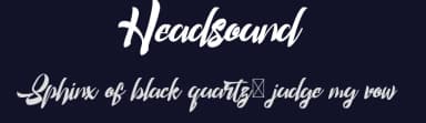 Headsound by Noah Type — Script Handwritten Font — thumbnail 2