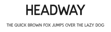 Headway by UI Creative — Sans Serif Font — thumbnail 1
