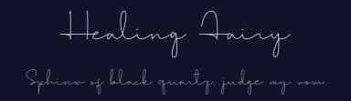 Healing Fairy by Jadatype — Script Handwritten Font — thumbnail 2