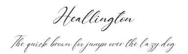 Heallington by Staircase Studio — Script Handwritten Font — thumbnail 1