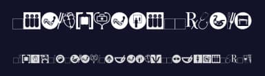 Healthcare Symbols by Jim Chiello — Dingbats Font — thumbnail 2