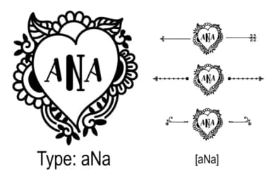 Heart Monogram Font by Lickable Pixels — Script Handwritten Font — thumbnail 8