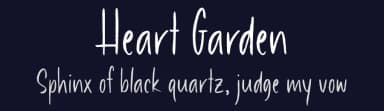 Heart Garden by Letterhend Studio — Script Handwritten Font — thumbnail 2