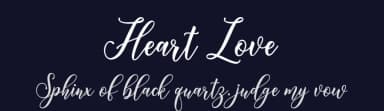 Heart Love by Amarlettering - Takiy — Script Handwritten Font — thumbnail 2