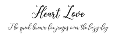 Heart Love by Amarlettering - Takiy — Script Handwritten Font — thumbnail 1