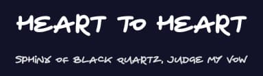 Heart To Heart by Hawtpixel — Script Handwritten Font — thumbnail 2