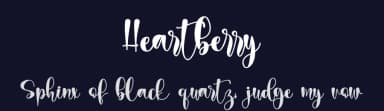 Heartberry by Letterara — Script Handwritten Font — thumbnail 2