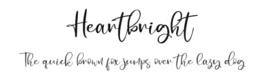 Heartbright by Haksen Studio — Script Handwritten Font — thumbnail 1