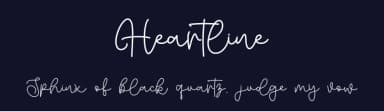 Heartline by Letterafa Studio — Script Handwritten Font — thumbnail 2