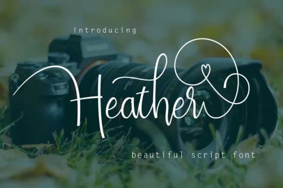 Heather Font by Rudistudio — Script Handwritten Font