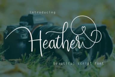 Heather Font by Rudistudio — Script Handwritten Font — thumbnail 1