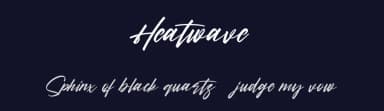 Heatwave by Maulana Creative — Script Handwritten Font — thumbnail 2