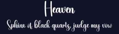 Heaven by Scratchones — Script Handwritten Font — thumbnail 2