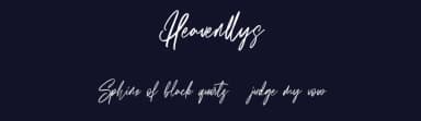 Heavenllys by Maulana Creative — Script Handwritten Font — thumbnail 2