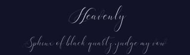 Heavenly by Mr Letters — Script Handwritten Font — thumbnail 2