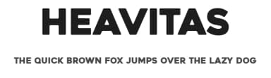 Heavitas by Deepak Dogra — Sans Serif Font — thumbnail 1