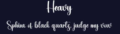 Heavy by Scratchones — Script Handwritten Font — thumbnail 2