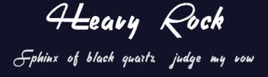 Heavy Rock by Intellecta Design — Script Handwritten Font — thumbnail 2