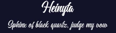 Heinyta by RGB Studio — Script Handwritten Font — thumbnail 2
