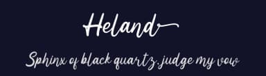 Heland by Attype Studio — Script Handwritten Font — thumbnail 2