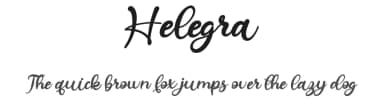Helegra by Vunira Design — Script Handwritten Font — thumbnail 1
