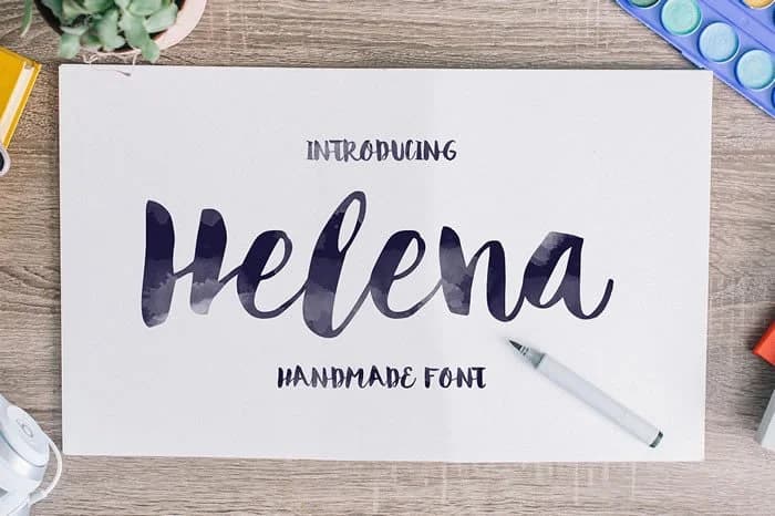Helena Font by Noe Araujo — Script Handwritten Font