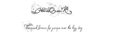 Helene Queen K by Maelle.K | Thomas Boucherie — Script Handwritten Font — thumbnail 1