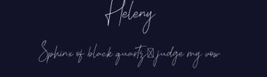 Heleny by Craft Supply Co. — Script Handwritten Font — thumbnail 2