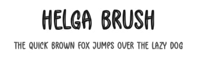 Helga Brush by DumadiStyle — Script Handwritten Font — thumbnail 1