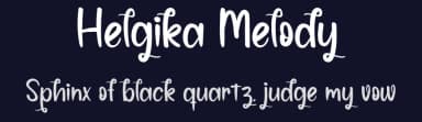 Helgika Melody by Andi Moz — Script Handwritten Font — thumbnail 2