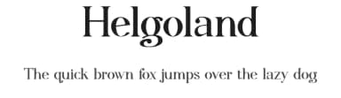 Helgoland by Jelmer R — Serif Font — thumbnail 1