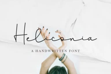 Heliconia Script Font by Fontysia — Script Handwritten Font — thumbnail 1