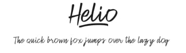 Helio by HandletterYean — Script Handwritten Font — thumbnail 1