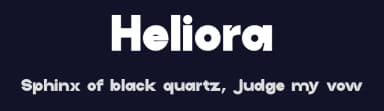 Heliora by Muksal Creative — Sans Serif Font — thumbnail 2