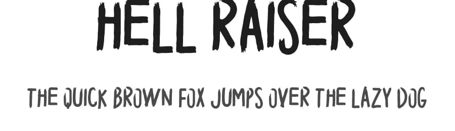 Hell Raiser by The Docallisme - Amry Al Mursalaat — Script Handwritten Font