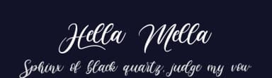 Hella Mella by FallenGraphic Studio — Script Handwritten Font — thumbnail 2