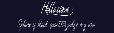 Hellacious by RaisProject — Script Handwritten Font — thumbnail 2