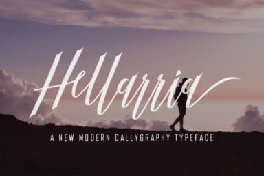 Hellarria Script Font by JoeeCreative — Script Handwritten Font — thumbnail 1
