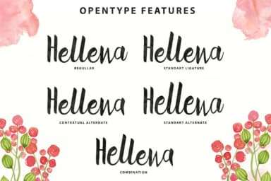 Hellena Script Font by QueenType — Script Handwritten Font — thumbnail 2