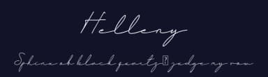 Helleny by Jadatype — Script Handwritten Font — thumbnail 2