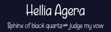 Hellia Agera by Holydie Studio — Script Handwritten Font — thumbnail 2