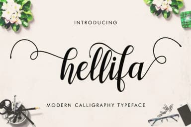 Hellifa Font by barland — Script Handwritten Font — thumbnail 1