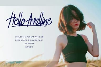 Hello Avelline Font by Holydie Studio — Script Handwritten Font — thumbnail 3